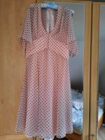 Kleid Vintage, luftig Punkte Gr. 40,  Sommerkleid Chiffon Sachsen - Neukirch/Lausitz Vorschau