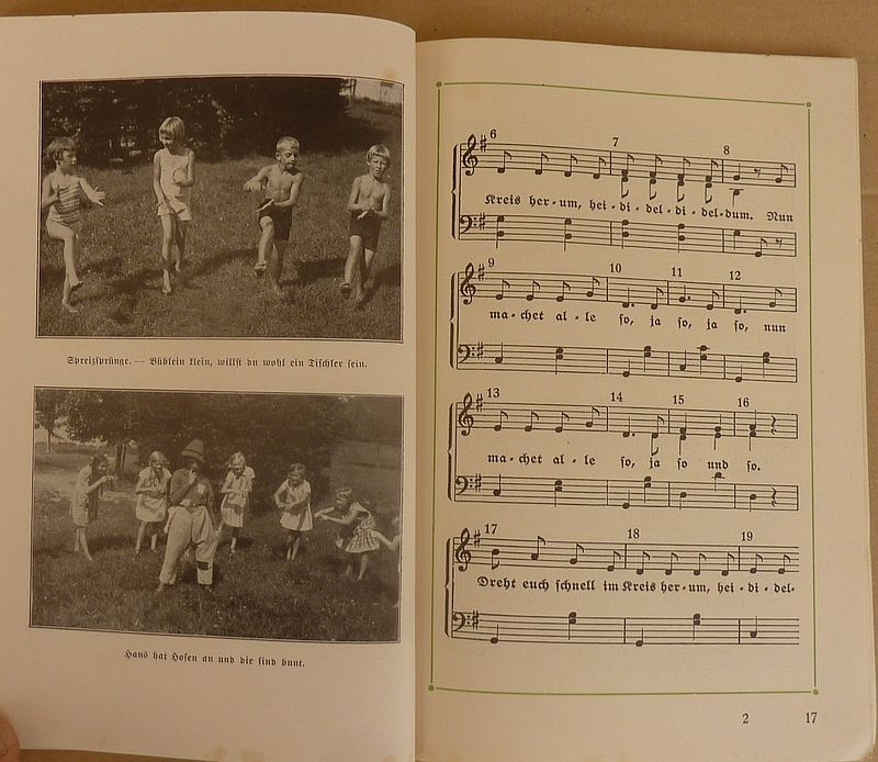 Im fröhlichen Kreis -Singspiele und Tanzreigen Buch von 1930 in Obersontheim