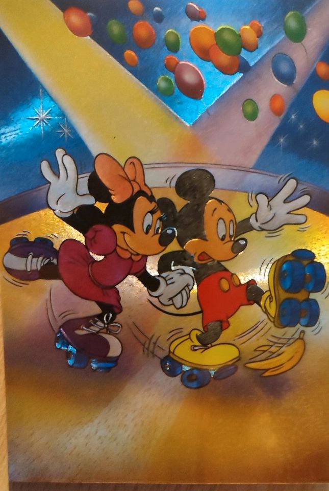 5 Postkarten Micky Maus/ Disney * Magische Farben * RAR in Menden