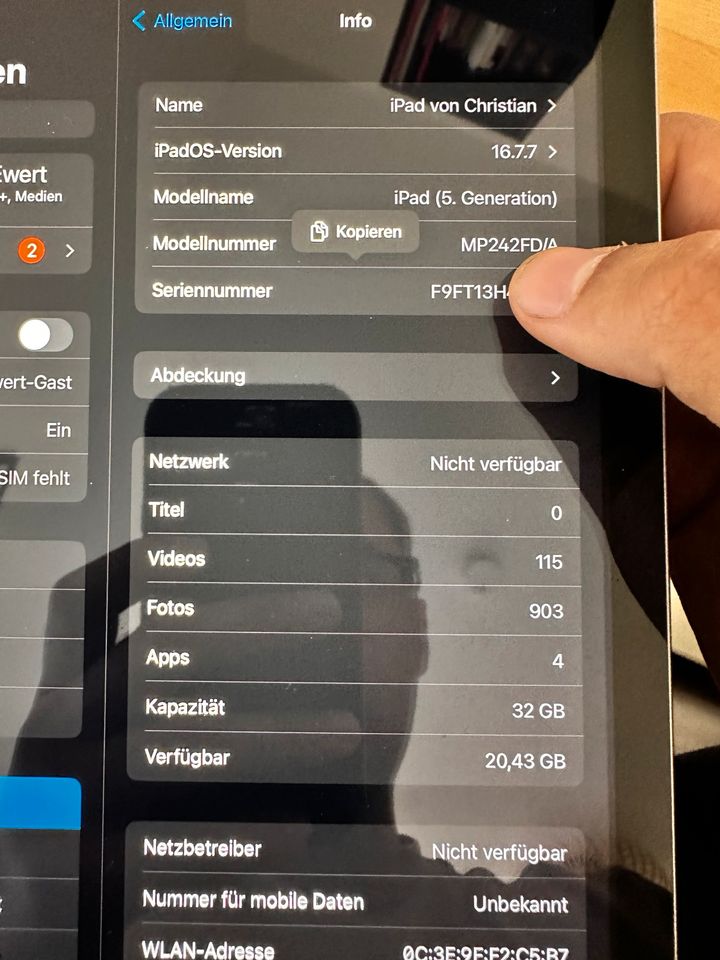 iPad (5. Generation) Wi-Fi + Cellular in Bremen