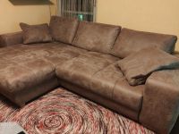 bobb Ecksofa cognac - Mikrofaser Caro Mitte - Tiergarten Vorschau