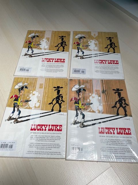 Lucky Luke Comics vier Stück sehr guter Zustand in Hagen