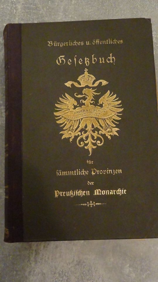 Bürgerliches Gesetzbuch 1890 in Hessisch Lichtenau