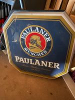 Reklameschild Paulaner München Hobby Garage  Party  Sammler Bayern - Neunburg Vorschau