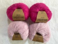 Alpaca Silk Wolle pink + rosa,  4 x 25g, Neuware! Brandenburg - Guben Vorschau