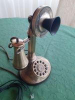 Retro Telefon Antiker Stil Messing, Festnetz Telefon Bayern - Schöngeising Vorschau