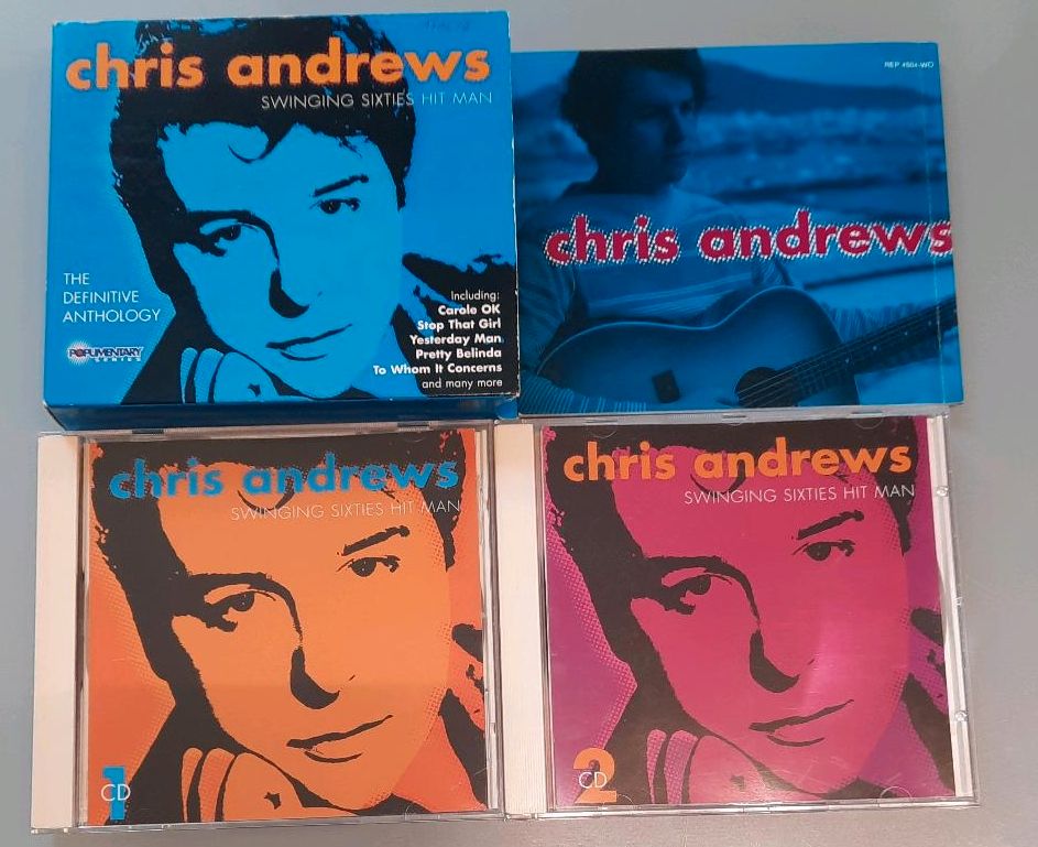 Cd Compilation Album Chris Andrews in Berlin