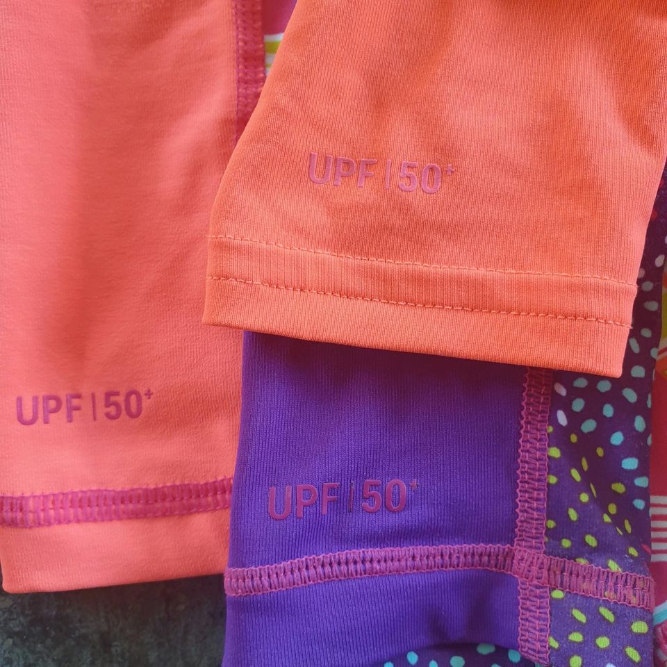 UV Shirts UPF 50+ Langarm Kurzarm 98-104 Badeshirt Sonnenschutz in Obersulm