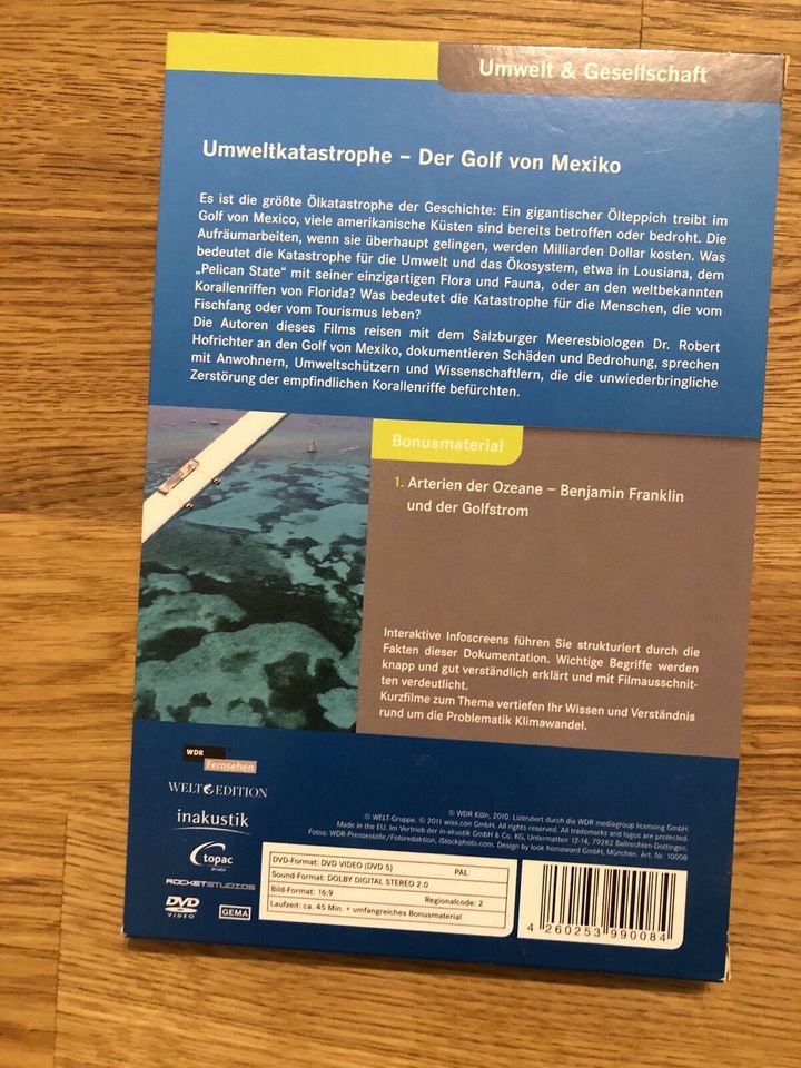 DVD Umweltkatastrophe - Bedrohte Paradiese Der Golf von Mexiko in Duisburg