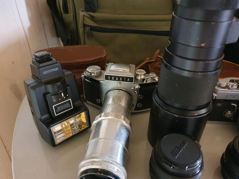 Canon FT Exata Konvolut mit Objektive aus einer Sammlung in Biedenkopf