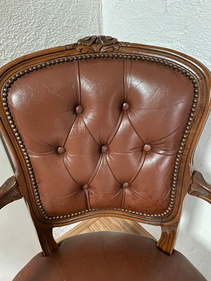 Sessel Stuhl Leder Antik Vintage in Dortmund - Innenstadt-West | eBay  Kleinanzeigen ist jetzt Kleinanzeigen