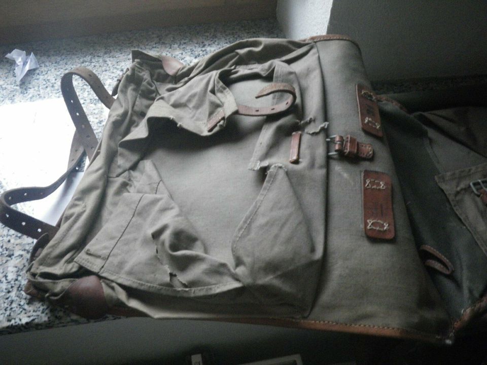 Militär Rucksack ( Tornister ) 1938 in Ötisheim