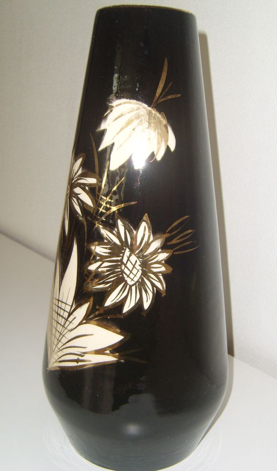 Keramik Vase Bodenvase Krug Deko japanisch Höhe 39 cm neuwertig in Horn-Bad Meinberg