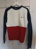 Lacoste Sweatshirt Color Block Blau Weiß Rot Gr. 3 S Sachsen - Pirna Vorschau