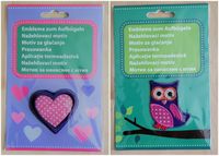 Aufbügler Patch zum Aufbügeln lila rosa Herz oder Eule Leipzig - Leipzig, Zentrum-Ost Vorschau