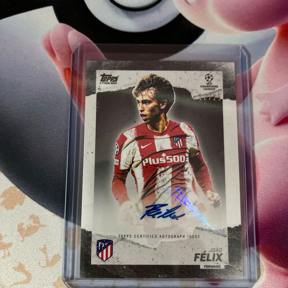 Topps UCL Gold  21/22 Joao Felix Auto /25 Autograph Atlético in Hamm