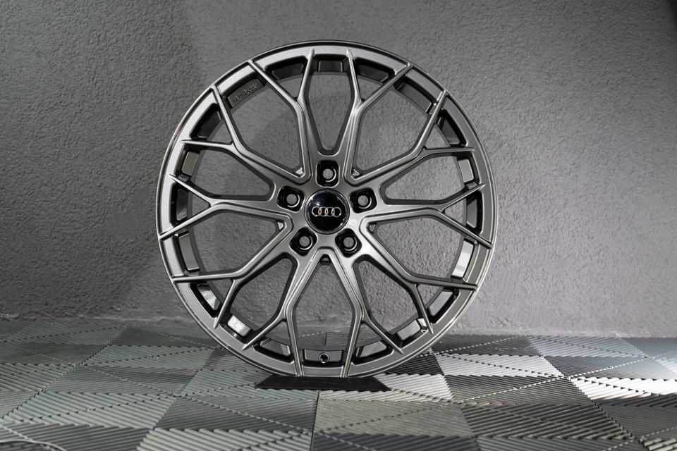 FF Wheels FF01 19 Zoll Sommerräder für Audi A6 S6 A7 S7 A8 4E Q3 SQ3 4G 4G1 C7 8U 8U1 A4 B8 B9 C6 4F Allroud Felgen Reifen Räder anthrazit Performance Sommerreifen ABE sline s line TDI Kompletträder in Neckarsulm