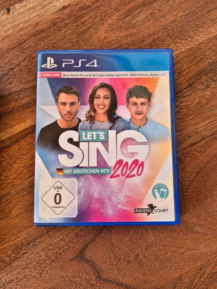 Lets Sing 2020 mit zwei Mikrofonen PS 4 in Immenstadt