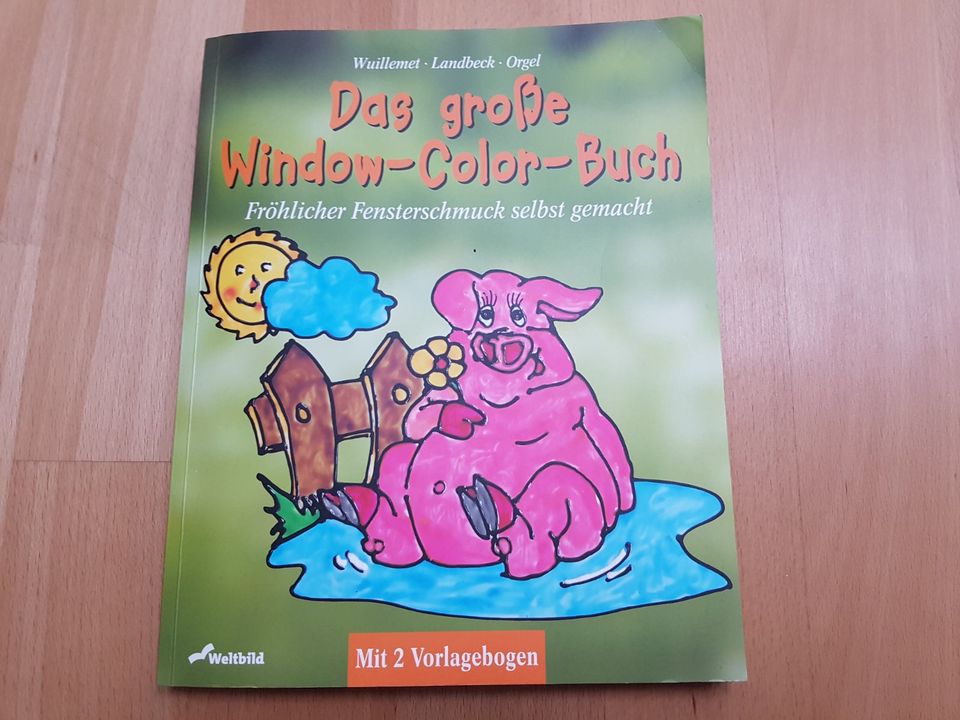 NEU Das Große Window-color Buch | 2 Vorlage-bogen Fenster-schmuck in Stuttgart