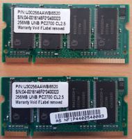 512 MB RAM (2x256MB) PC2700 CL2.5 S0-DIMM Sachsen-Anhalt - Halle Vorschau