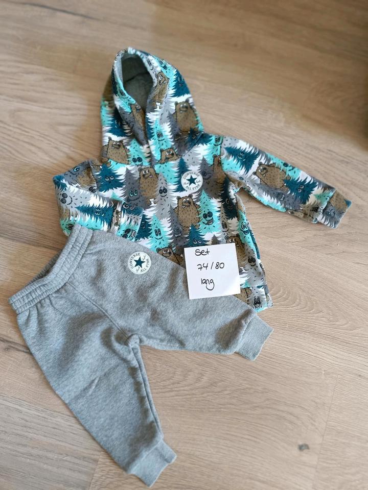 Größe 74/80 Jogginganzug Anzug Converse All Star Baby Kind in Alfeld (Leine)