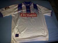 Trikot Karlsruher SC 1996/97  Fussball Bundesliga Th. Hengen Brandenburg - Cottbus Vorschau