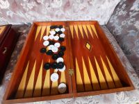 Alt Backgammon Tavli Spiel Brettspiel Holz Hessen - Groß-Gerau Vorschau