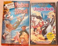 Englische VHS-Filme: Disney Robin Hood 43228/25, Jungle Book Nordrhein-Westfalen - Moers Vorschau