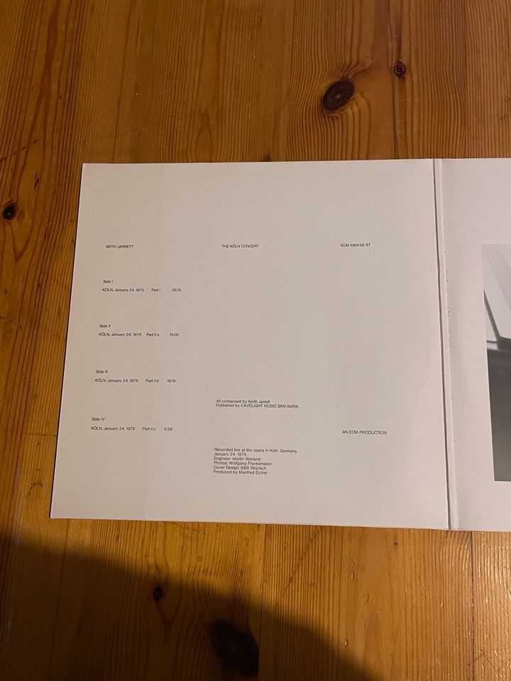 Keith Jarrett The Köln Concert Vinyl Schallplatte in Berlin