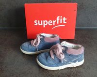 Superfit Moppy Lauflernschuhe, Halbschuhe, blau rosa, Gr. 22 Mädc Bayern - Feuchtwangen Vorschau