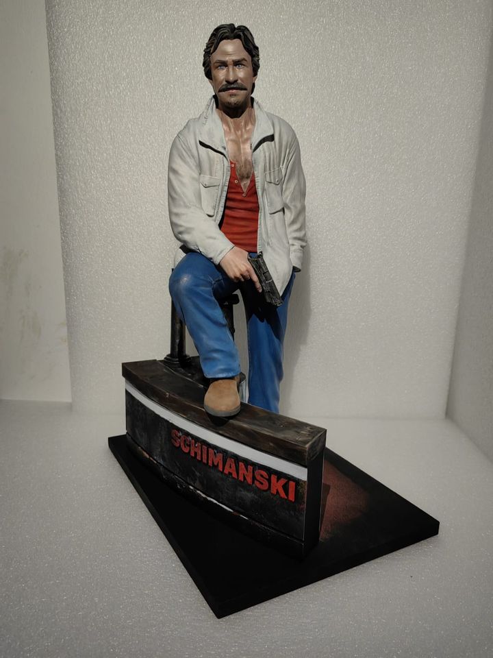 Horst Schimanski Tatort 1/4 Scale, 45.8 cm tall figure Götz Georg in München