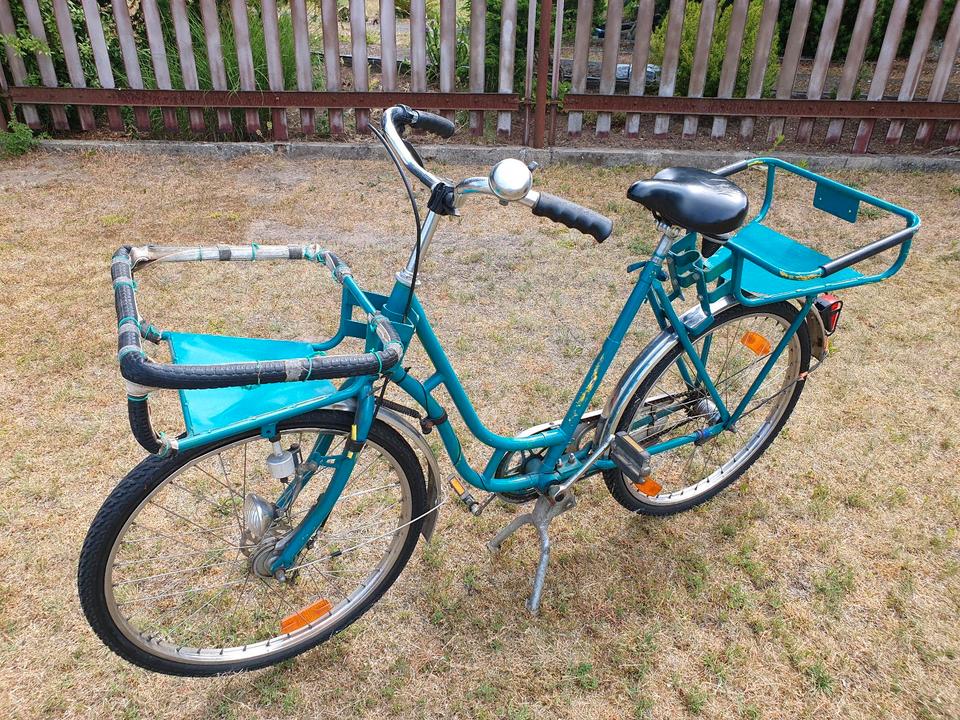 Lastenfahrrad , Postfahrrad aus den 80er / 90er Jahren , 26 Zoll in Forst (Lausitz)