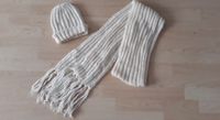 Strickmütze Schal Mütze Set weiß Creme Hessen - Baunatal Vorschau