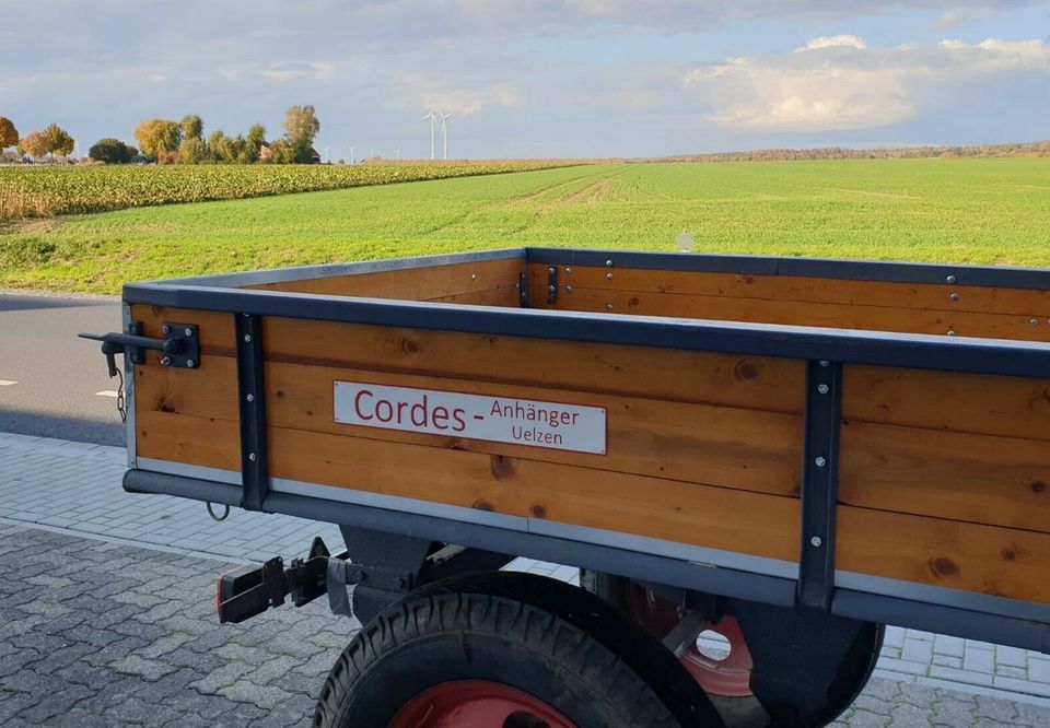 Cordes-Anhänger Uelzen-Schild, Gummiwagen, Anhänger, Kipper in  Niedersachsen - Peine | Gebrauchte Auto-Anhänger kaufen | eBay  Kleinanzeigen ist jetzt Kleinanzeigen