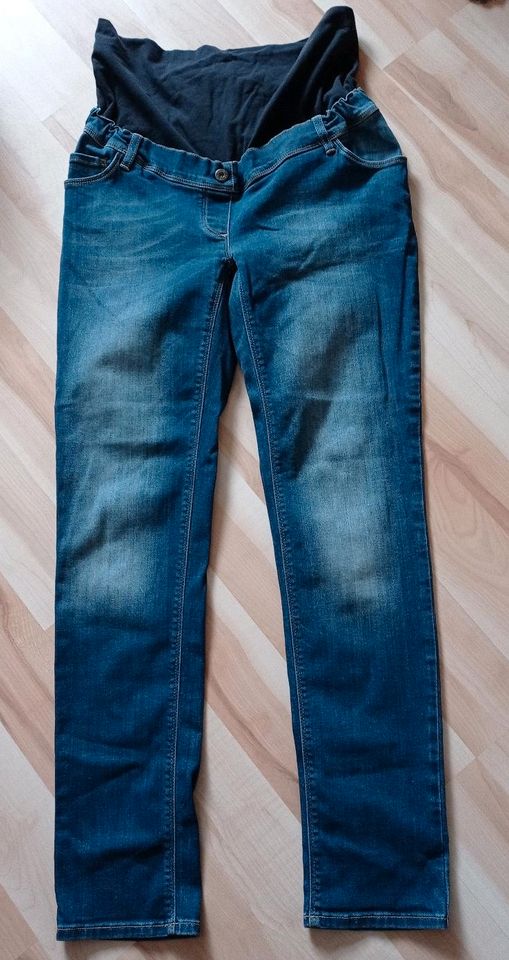 Umstandsjeans blau, Größe 31/32 in Goldbach