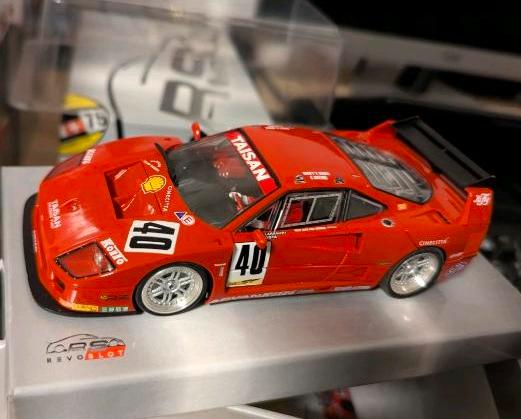 EINZELSTÜCK Revoslot Ferrari F40 slotcar Carrera NSR in Möhnesee