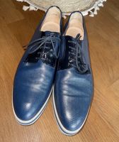 Schuhe von Peter Kaiser blau glänzend Niedersachsen - Tappenbeck Vorschau