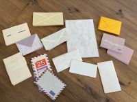 Ca 115 Briefkuverts und Schreibpapier versch Größen Umschläge Baden-Württemberg - Steißlingen Vorschau