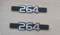 2x Schriftzug Emblem Volvo 264 Typschild Hessen - Wiesbaden Vorschau
