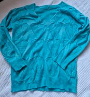 Damen Frühling Pullover Pulli Strick Löcher mint Türkis 42, XL Hessen - Marburg Vorschau