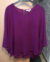 Jennifer Lopez Tunika Bluse Blusenshirt lila beerefarben Gr. XL Rheinland-Pfalz - Pirmasens Vorschau