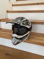 Motocross Helm Blau Madhead XL Hessen - Hosenfeld Vorschau