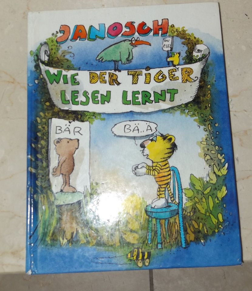 Janosch Wie der Tiger lesen lernt Kinderbuch in Velden