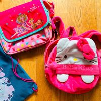 Set Kindertasche Prinzessin Lillifee Mädchen hello kitty Rucksack Stuttgart - Vaihingen Vorschau