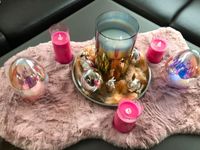 Elambia 3 LED Kerzen im Glas rose Bayern - Straubing Vorschau