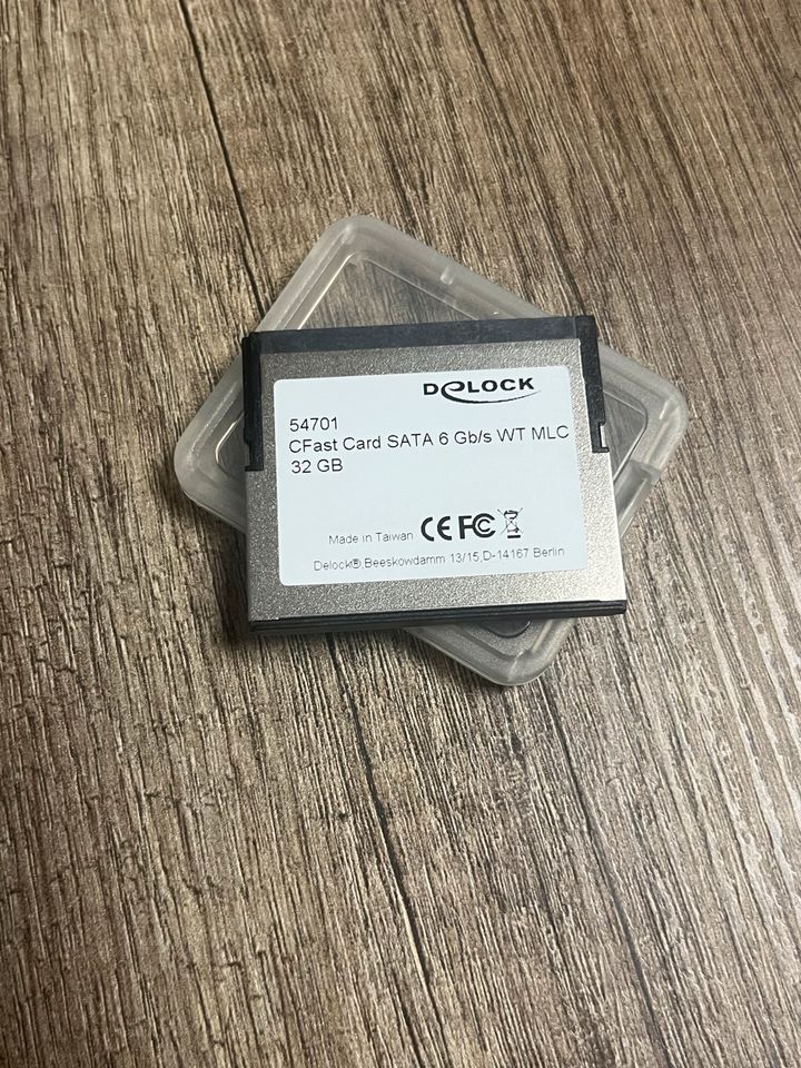 Delock SATA 6 Gb/s CFast Flash Card 32 GB Typ MLC in Bremen