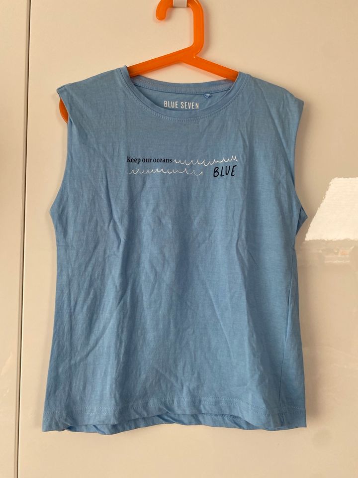 T-Shirt - Blue Seven - Größe 140 - Neu in Markgröningen