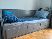 IKEA Hemnes Tagesbett grau 80x200 mit Kaufbeleg, Matratze + Laken Duisburg - Duisburg-Mitte Vorschau