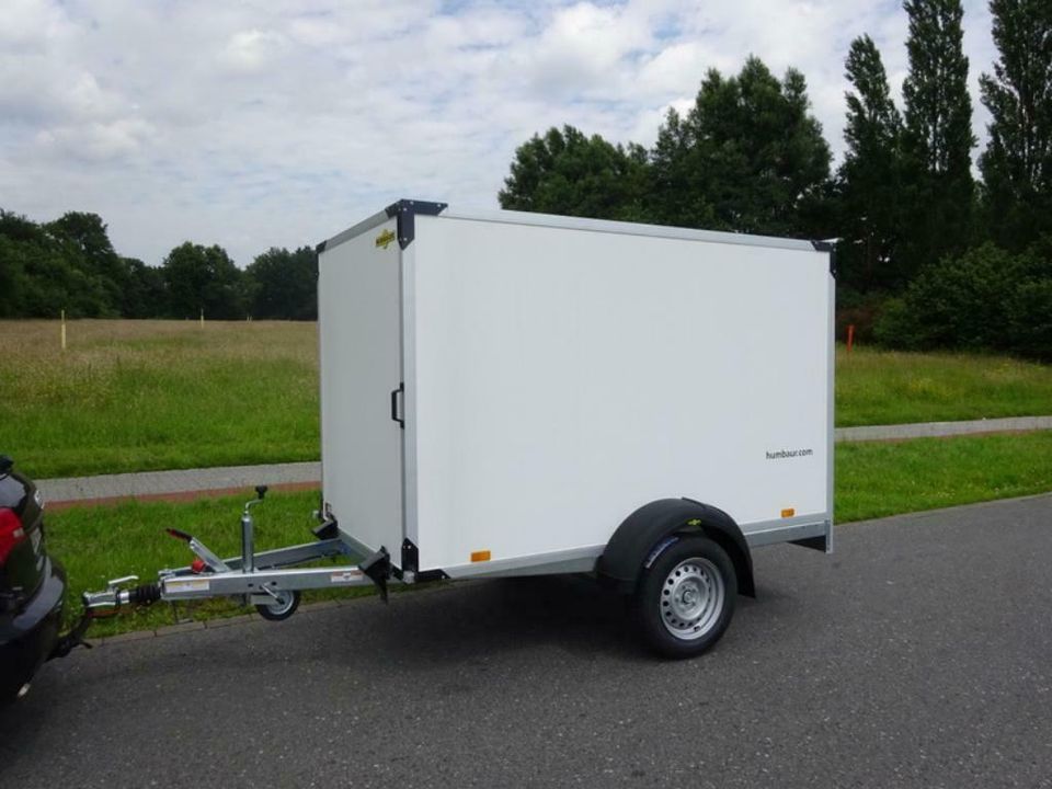 Humbaur HK  Kofferanhänger 251x132x152 cm GG 1300 kg incl. 100 km in Gelsenkirchen