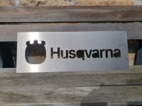 Edelstahl Schild Husqvarna Hessen - Korbach Vorschau